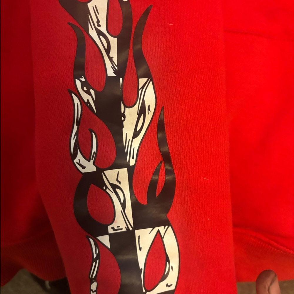 Matty Boy flames Hoodie - Picture 6 of 10